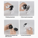 Axyaa Rabbit Astronaut Star Projector Night Light Music Box Children's Gift
