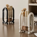 Axyaa Light Luxury Makeup Storage Box for Brushes, Podwer, and Pencils