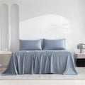 Axyaa 100% Organic Bamboo Silky Bed Sheet Set - Luxuriously Soft Hotel Bedding