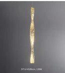 Axyaa Crystal Gold Metal Wall Lamp: Modern Irregular LED Wall Light for Luxury Decor