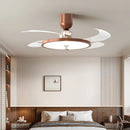 Axyaa Middle Ancient Style Ceiling Fan Light with Variable Frequency LED, Ultra-thin Silent Design