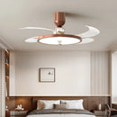 Axyaa Middle Ancient Style Ceiling Fan Light - LED Lamp, Silent & Variable Frequency