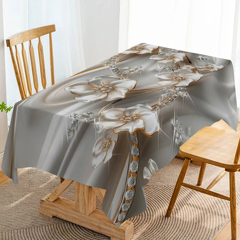 Axyaa Butterfly Floral Table Runner Pearl Diamond Party Decor