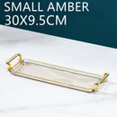 Axyaa Nordic Green Acrylic Tray for Tea Set & Jewelry Storage