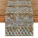 Axyaa European Style Table Runner for Indoor Outdoor Dining