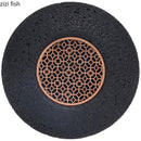 Axya Rock Texture Cement Sushi Dessert Plate Set - Restaurant Specialty Tableware