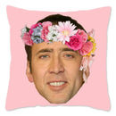 Nicolas Cage Sofa Pillow Cover by Axyaa - Home Decor Actor Cushion Case