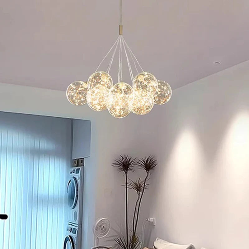 AXYAA Modern LED Pendant Light for Living & Dining Room Chandeliers & Indoor Lighting