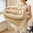 Axyaa Three-Layer Wool Bed Blankets for Cozy Nights