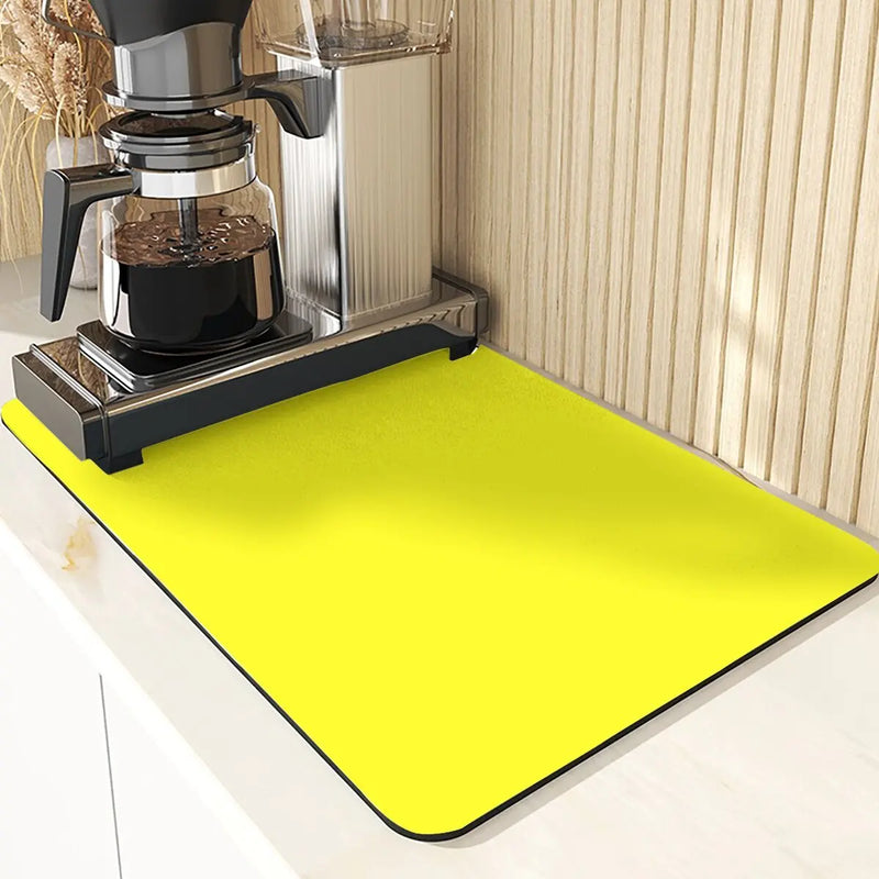 Axyaa Kitchen Absorbent Drying Mat - Customizable Color Pattern Mats
