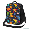 Axyaa Dino Insulated Lunch Bag - Portable Thermal Bento Tote for Kids, Boys, Girls