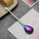 Axyaa Guitar Spoon: Stainless Steel Music Bar Dessert Stirring Gift