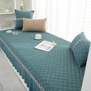 Axyaa Linen Quilted Bay Window Mat - Sofa Cushion & Kang Mat 2025