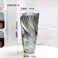 Axyaa Crystal Glass Hydroponic Vase for Art Flower Arrangement and Decor