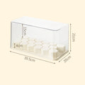 Acrylic Action Figure Display Case for Axyaa Collectibles - Dustproof Storage Cabinet
