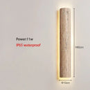 Axyaa Stone Limestone Wall Lamp Minimalist Bedroom Living Room Retro Light