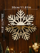 Axyaa Snowflake Storage Rack Wall Shelf for Christmas Decoration