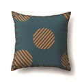 Axyaa Retro Geometric Pattern Cushion Cover for Sofa and Couch Décor