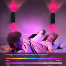 Axyaa RGB Wall Lamp 5200MAH Magnetic Installation 8 Colors Waterproof Atmosphere Light