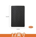 Axyaa Matte Geometric Diamond Square Bread Plate - Ideal for Dim Sum and Breakfast