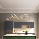 Axyaa Modern Pendant Light Chandelier for Dining Room & Living Room