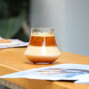 Axyaa 11oz Whiskey Glass Tumbler for Iced Coffee & Wine - Wind Edge Design