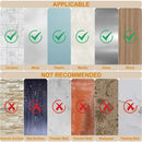 Axyaa Steel Adhesive Wall Hooks Towel Hook Hanger - Heavy Duty Waterproof Holder