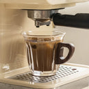 Axyaa Glass Coffee Cup Set with Coaster, Milk Cup, Tea Cup, Latte Cup