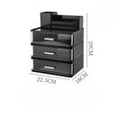 Axyaa Makeup Storage Box with Transparent Drawers for Cosmetics Organization