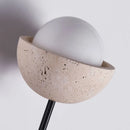 Axyaa Wabi Sabi Flower Wall Lamp - Modern, Warm LED Sconce for Bedroom Home Decor