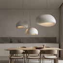 Axyaa Nordic Wabi Sabi Pendant Lamps LED Ceiling Chandelier for Modern Living Room