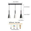 Axyaa Nordic Minimalist Pendant Light for Kitchen Bedroom Bar Counter