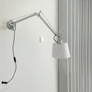 Axyaa Nordic Industrial Wall Lamp Swing Arm Study Reading Light E27