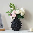 Axyaa Sea Urchin Ceramic Vase - Abstract Spike Design for Home Decor