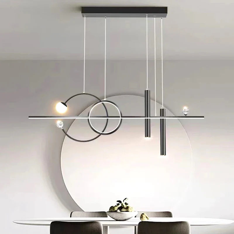 Axyaa Nordic Pendant Lights for Dining Room Chandeliers - Indoor Ceiling Lamp