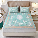 Axyaa Cool Silk Three-Piece Digital Print Latex Mat Set