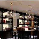Axyaa Nordic Birdcage Chandelier Pendant Lamp for Creative Clothing Store & Restaurant Tables