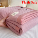 Axyaa Summer Cool Quilt Solid Color Lightweight Single Double Upgrade