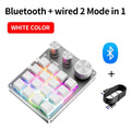 Axyaa Mechanical Keyboard with Knob Volume Button, 3 Modes & Macro Gaming