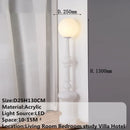 Axyaa Contemporary LED Floor Lamp for Luxurious Artistic Home Decor