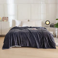 Axyaa Pineapple Plaid Fleece Sofa Blanket for Office, Travel, and Home
