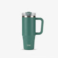 Axyaa Stainless Steel Vacuum Tumbler with Straw and Handle