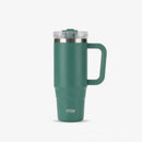 Axyaa Stainless Steel Vacuum Tumbler with Straw and Handle
