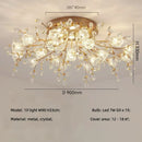 Axyaa High Gloss K9 Glass Ceiling Lamps - Modern, Luxurious Lighting Fixtures for Home Decor