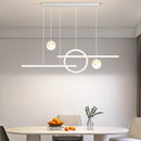 Axyaa Moon Chandeliers: Modern Minimalist Pendant Lights for Dining Room, Bar & Home Decor