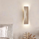 Axyaa Industrial Vintage LED Wall Lamp Yellow Travertine Stone Staircase Lighting