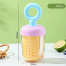 Axyaa Portable Dopamine Fruit Cup with Fork - Outdoor Leak-proof Double Layer Yogurt Cup