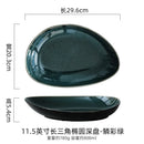 Axyaa Ceramic Sushi Dim Sum Plate Set