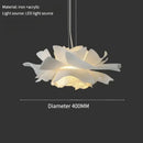 Axyaa Cream Flower Pendant Light: Modern Light Luxury Multi Layer Hanging Lamp
