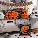 Halloween Ghost Pillowcase by Axyaa - Sofa Decor Throw Pillow Cover